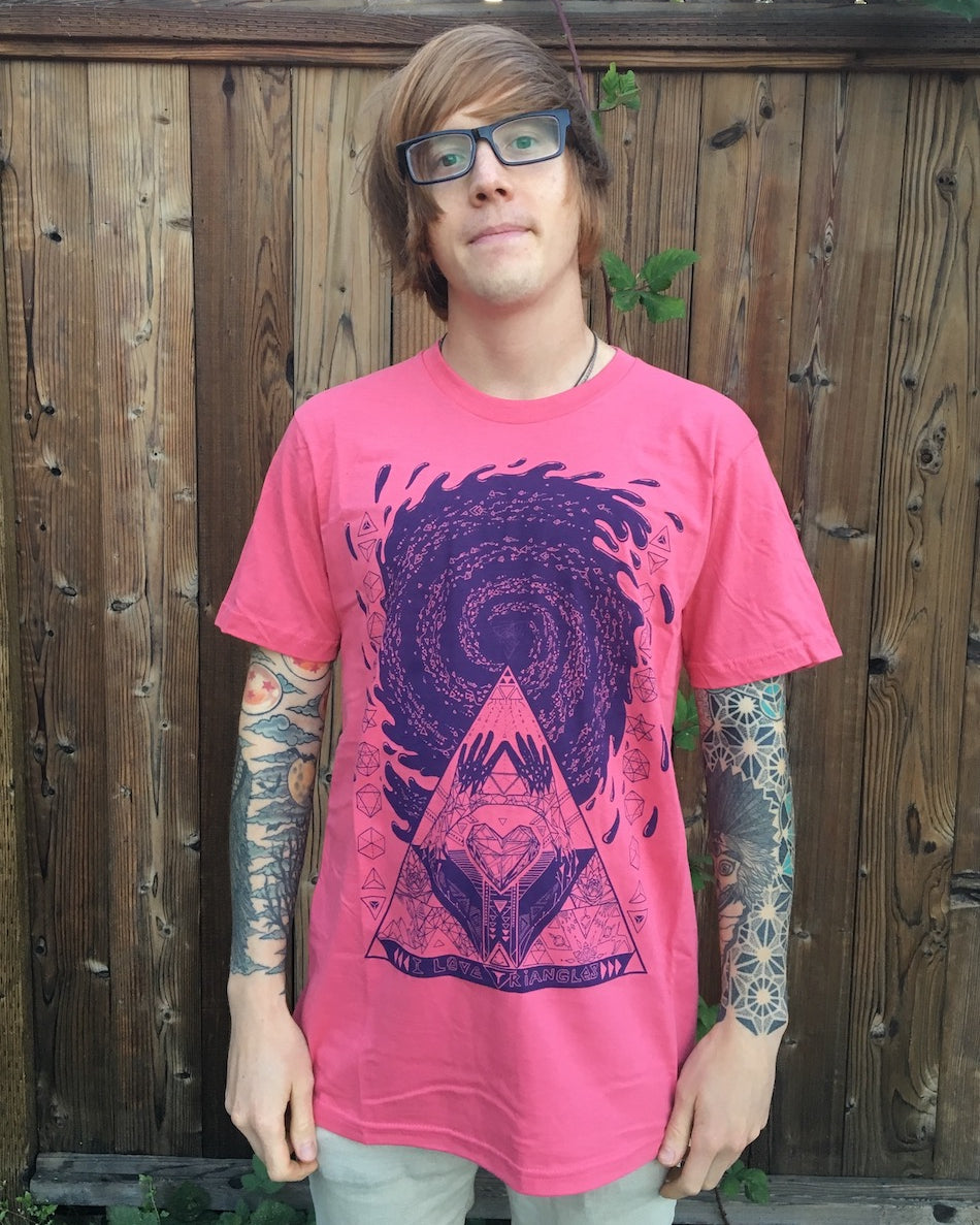Organic Cotton Unisex T-shirt with Sacred Geometry design