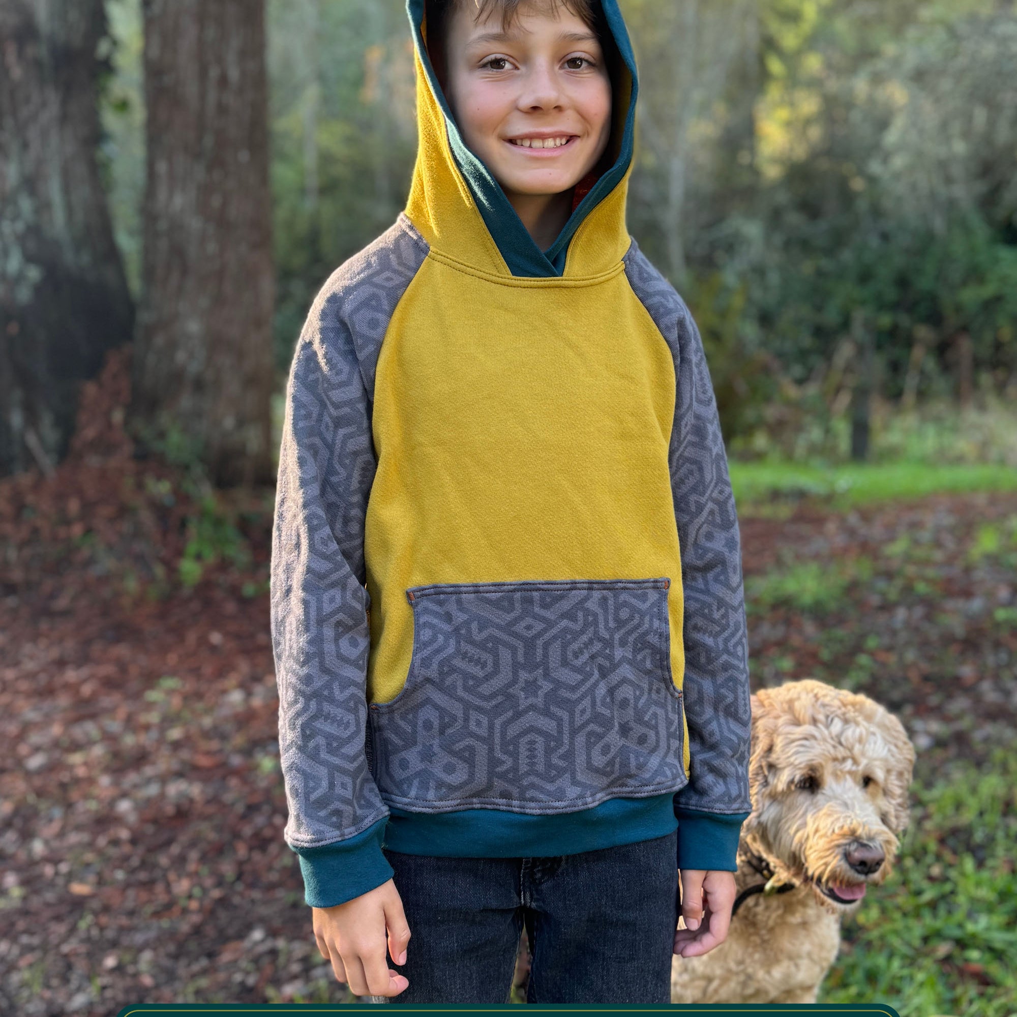 Habitat Hoodie - Youth Organic Cotton Heavyweight Fleece Pullover