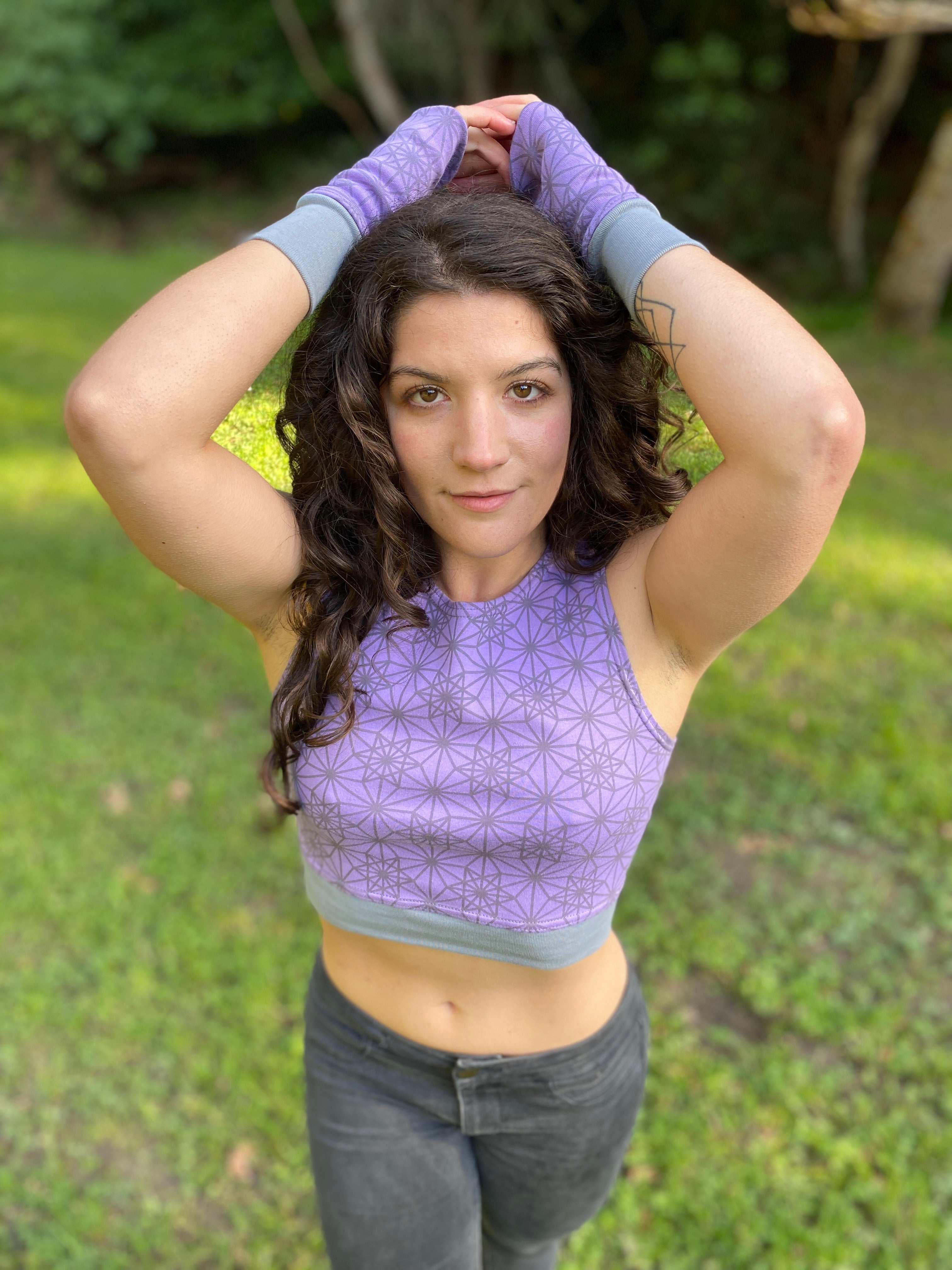Seed and Soil / Organic cotton wrap top