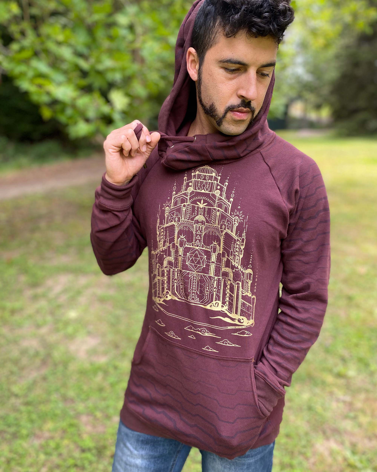 Portal Hoodies with Graphic Prints