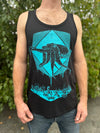 Pharaoh Cuttlefish Tank Top - Bamboo / Organic Cotton Light Weight Jersey Sci-fi Animal Graphic Tank