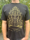 Vimana T-shirt- Organic Cotton Light Weight Jersey Sacred Geometry Graphic Crew Neck Shirt