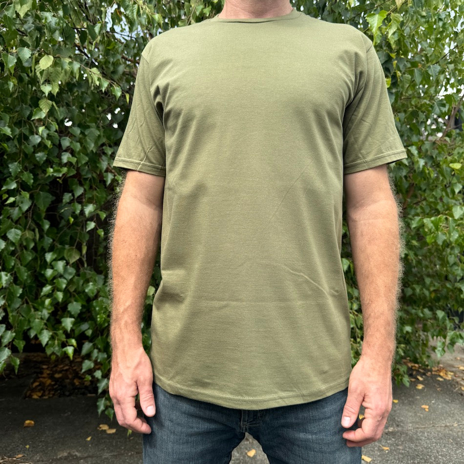 Torus Flux T-shirt - Organic Cotton Light Weight Jersey Sacred Geometry Graphic Crew Neck Shirt