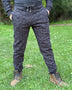 Geo Joggers - Organic Cotton Heavyweight Fleece Mid-rise Sweatpants