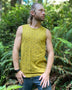 Essential Tank - Organic Cotton Wide Strap Tank Top - Patterned