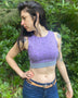 Omni-crop - Organic Cotton Activewear Crop Top