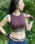 Omni-crop - Organic Cotton Activewear Crop Top