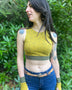 Omni-crop - Organic Cotton Activewear Crop Top