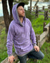 Portal Hoodie - Organic Cotton Mid-weight Extra Long Sacred Geometry Pullover - Patterned