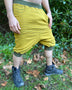 Vert Shorts - Organic Cotton Geometric Drop Crotch Shorts