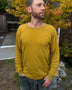 Vortex Long Sleeve Shirt - Organic Cotton Raglan Crew - Pure