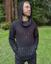 Portal Hoodie Fleece - Organic Cotton Heavy Weight Fleece Sacred Geometry Pullover