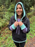 Portal Hoodie Fleece - Organic Cotton Heavy Weight Fleece Sacred Geometry Pullover